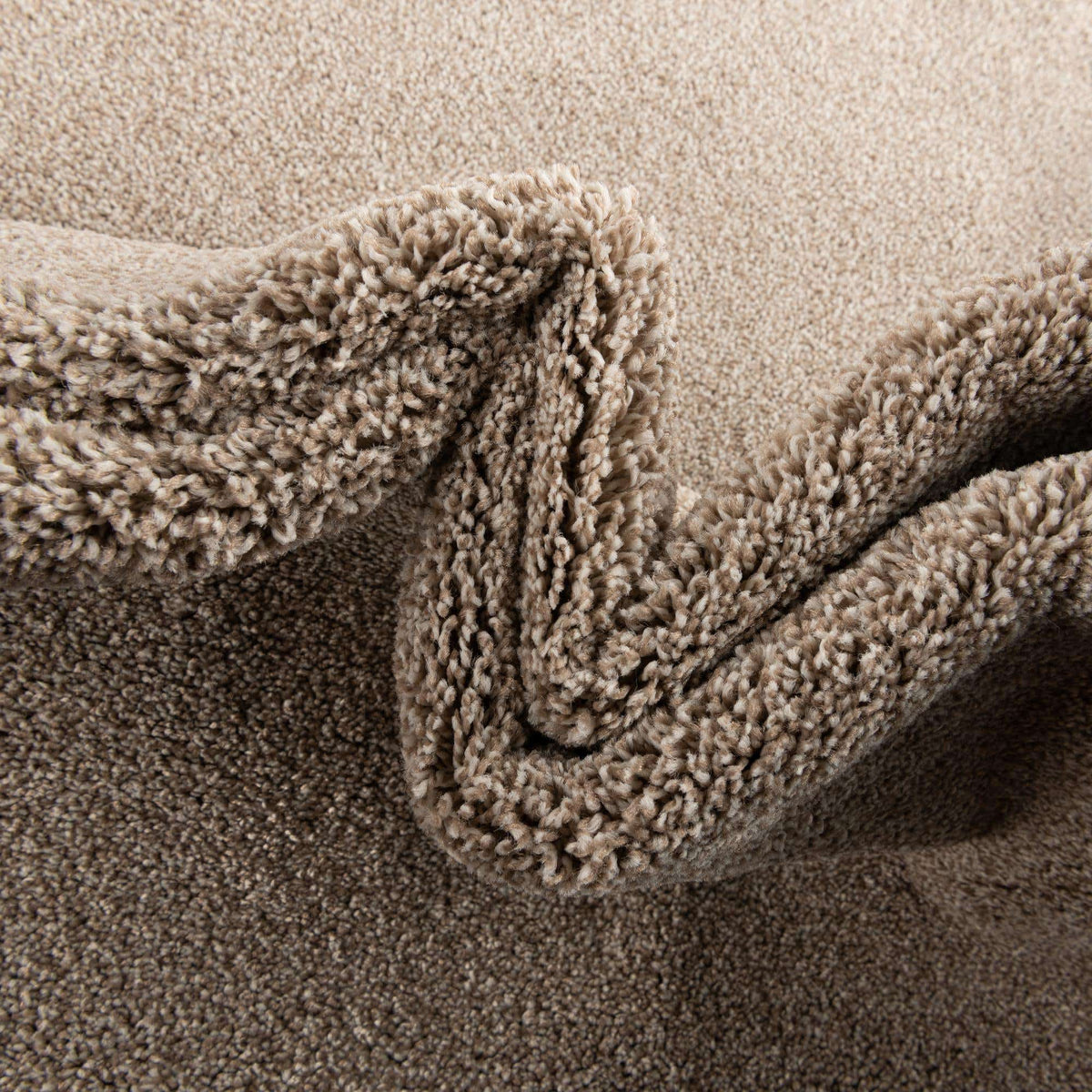 Rechteck Teppich Everyday Solid in Khaki von Hadorn™ - Lifestyle Image