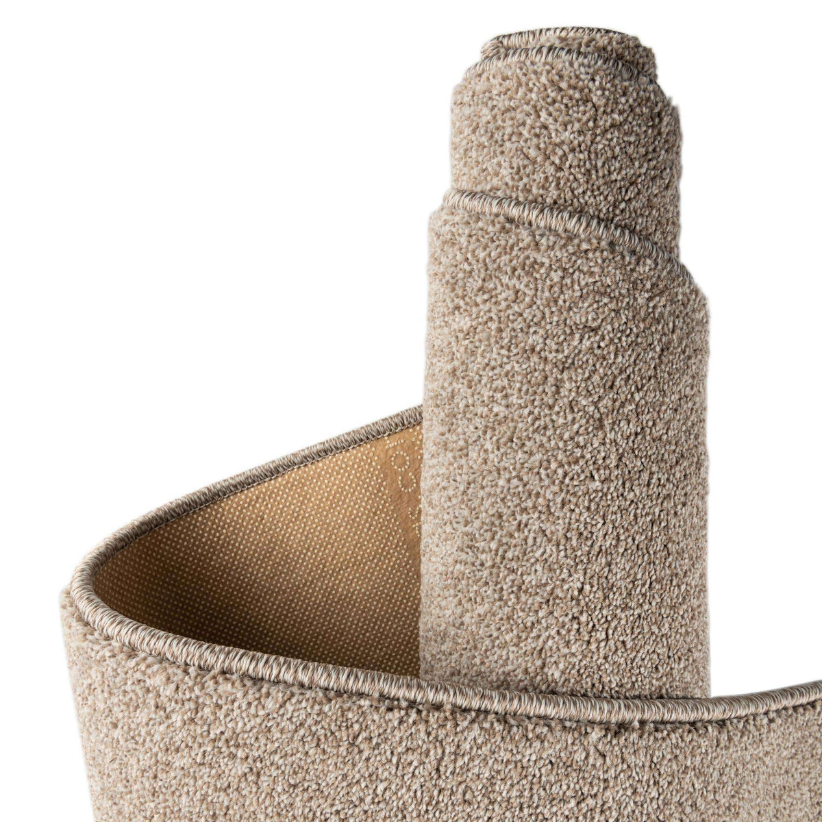Rechteck Teppich Everyday Solid in Khaki von Hadorn™ - Lifestyle Image