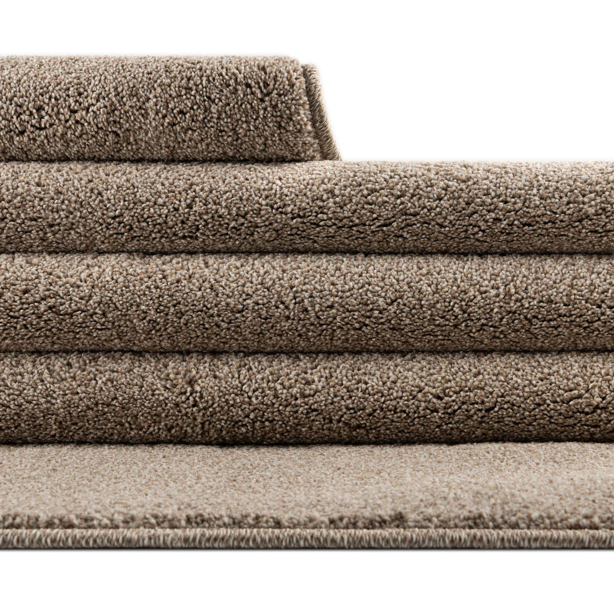Rechteck Teppich Everyday Solid in Khaki von Hadorn™ - Lifestyle Image