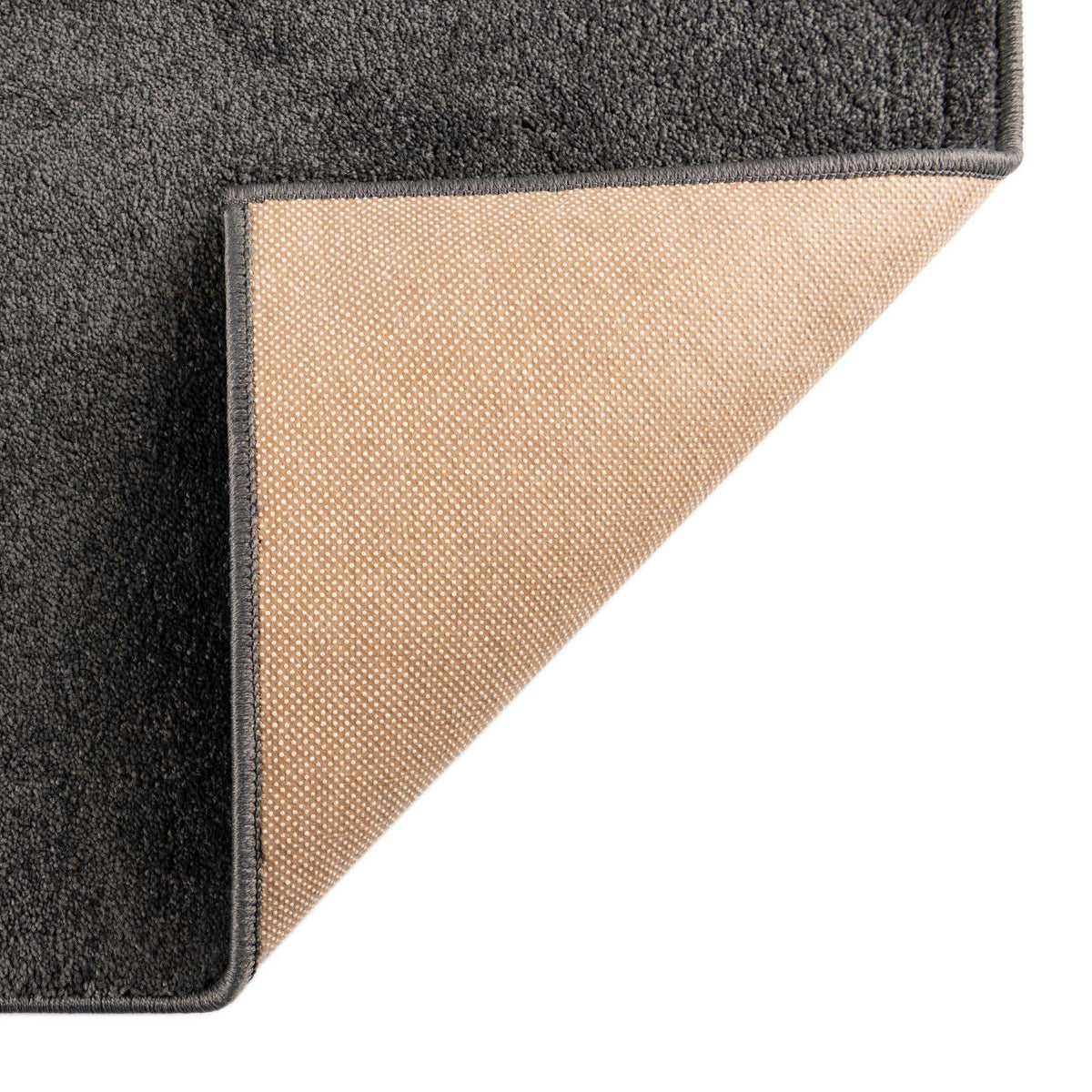 Läufer Teppich Everyday Solid in Stom Grau von Hadorn™ - Lifestyle Image