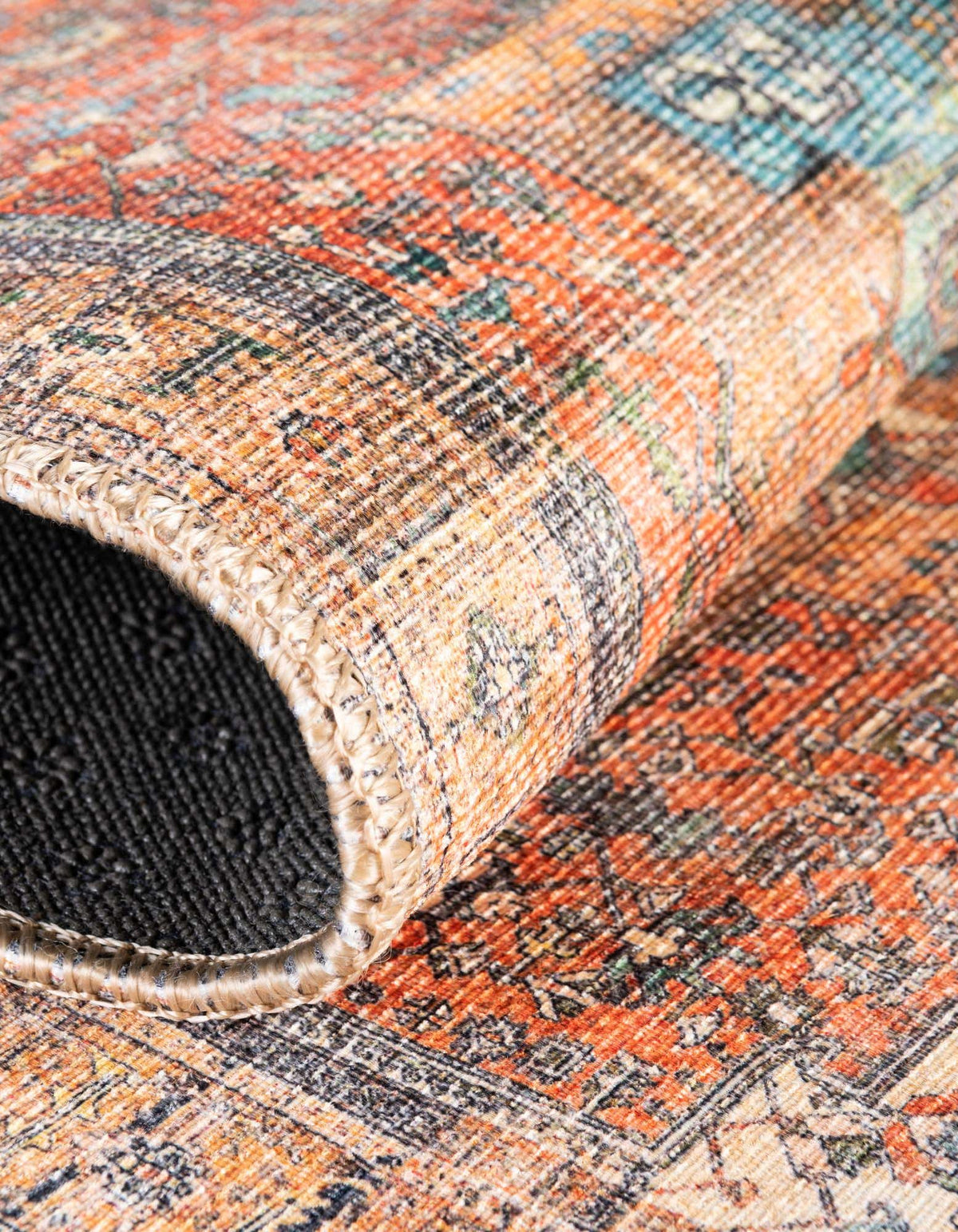 Läufer Teppich Timeless in Rostrot von Hadorn™ - Lifestyle Image