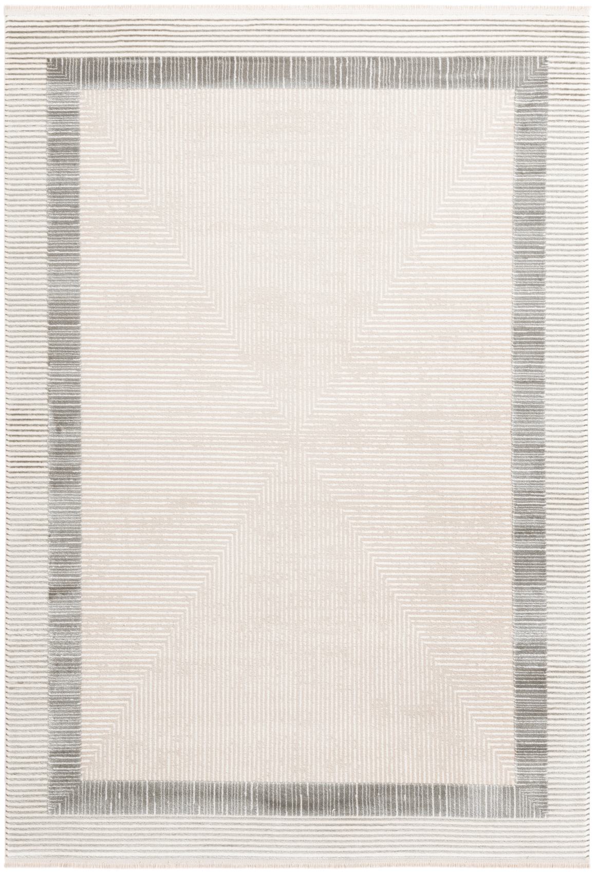 Rechteck Luxus Teppich Genève in Creme von Hadorn™ - Lifestyle Image