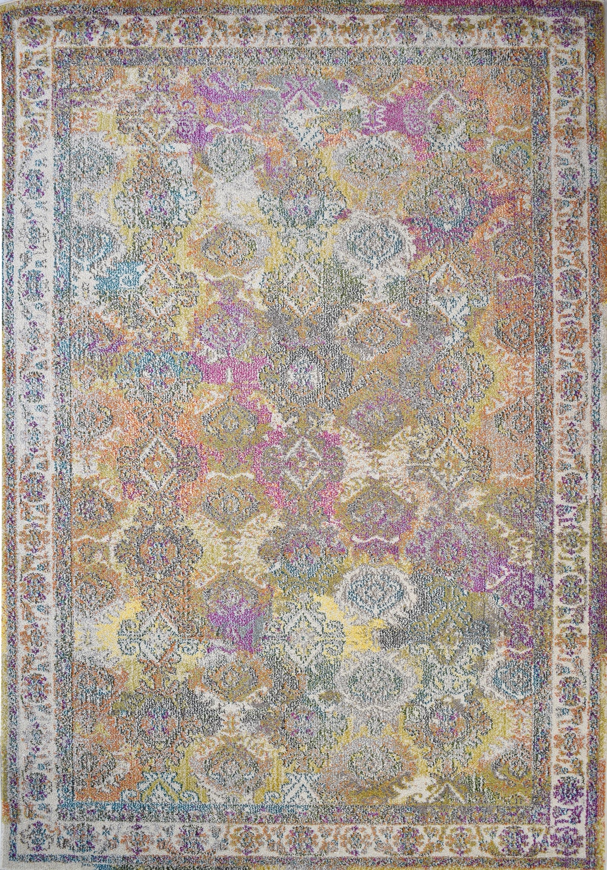 Rechteck Teppich Hadorn Limited Edition in Weiss von Hadorn™ - Lifestyle Image