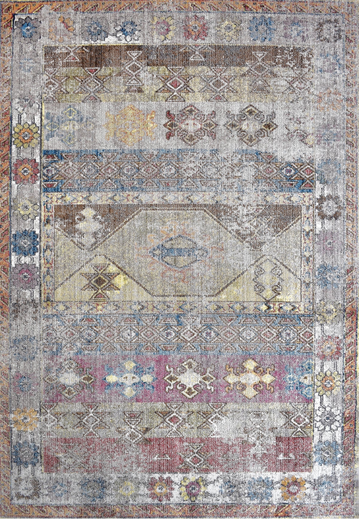 Rechteck Teppich Hadorn Limited Edition in Mehrfarbig von Hadorn™ - Lifestyle Image