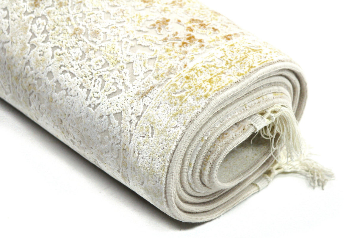 Rechteck Teppich Jador - Hadorn Limited Edition in Weiss von Hadorn™ - Lifestyle Image