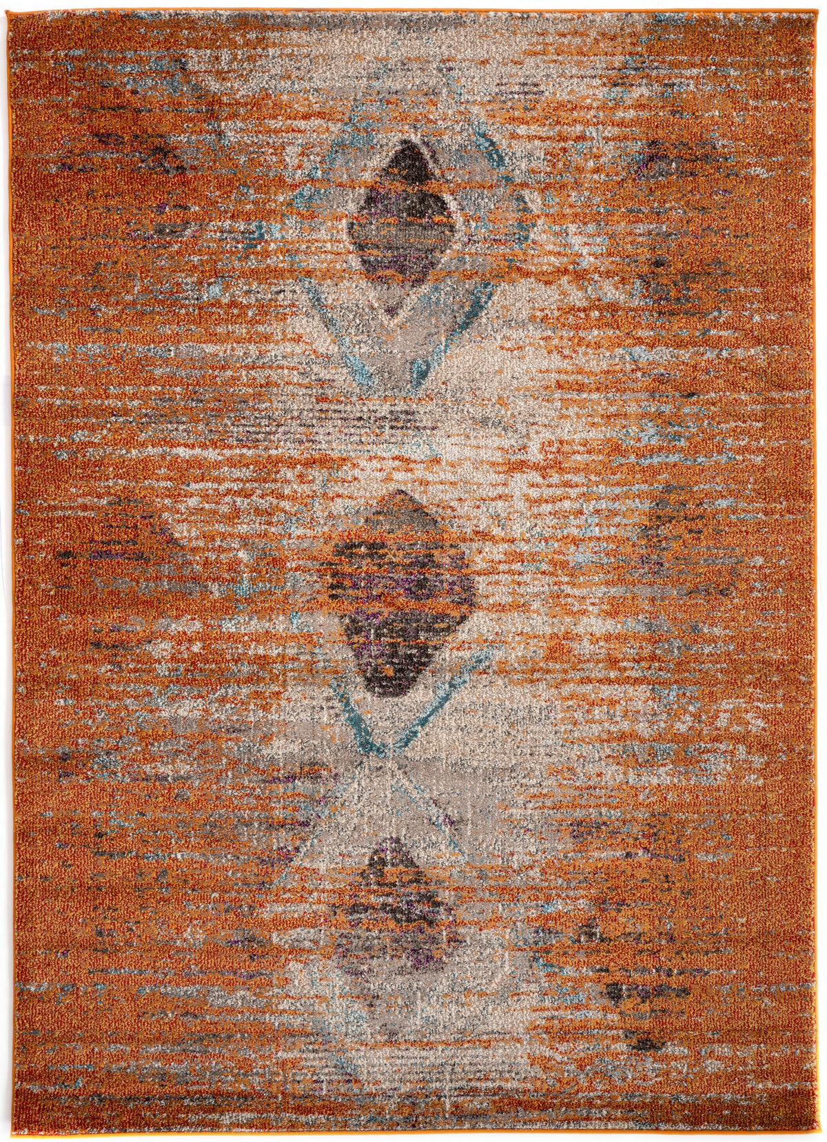 Rechteck Teppich Hadorn Limited Edition in Orange von Hadorn™ - Lifestyle Image