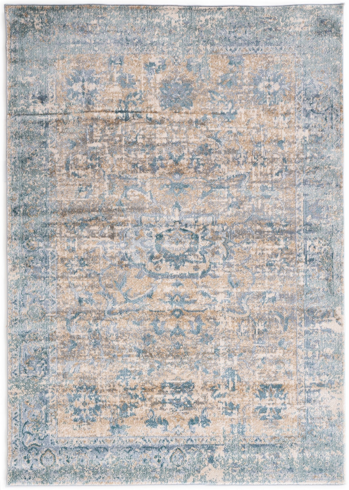 Rechteck Teppich Hadorn Limited Edition in Blau von Hadorn™ - Lifestyle Image