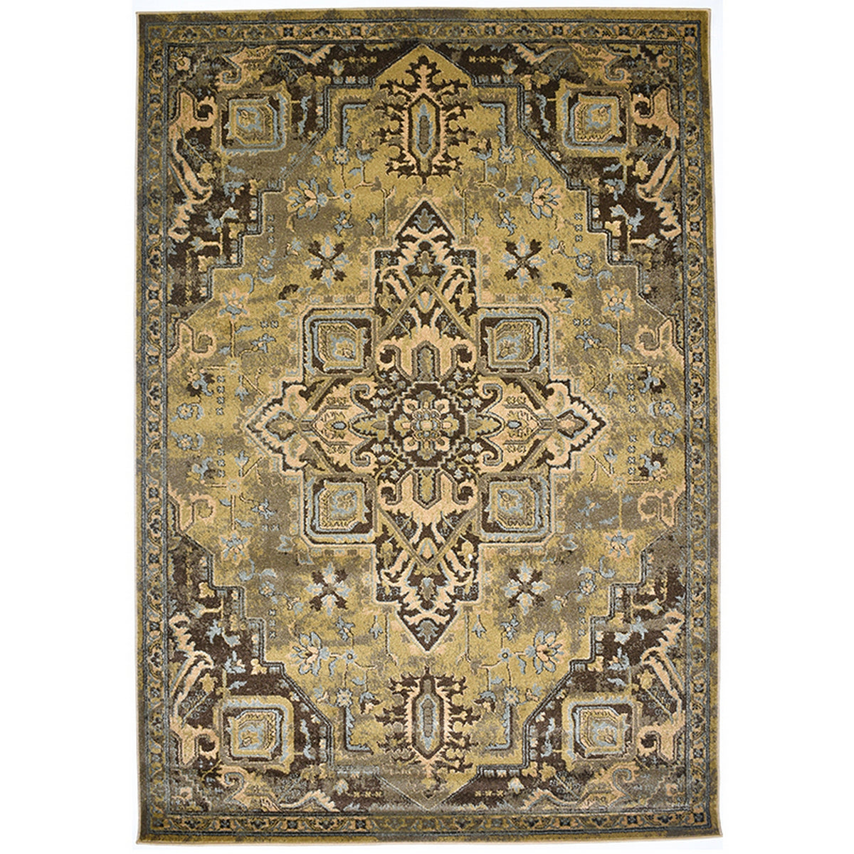 Rechteck Teppich Hadorn Limited Edition in Beige von Hadorn™ - Lifestyle Image