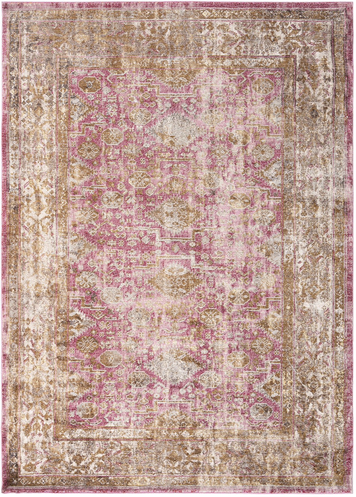 Rechteck Teppich Hadorn Limited Edition in Rosa von Hadorn™ - Lifestyle Image