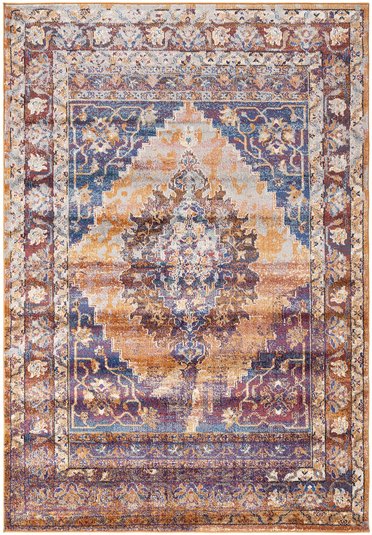 Rechteck Teppich Hadorn Limited Edition in Orange von Hadorn™ - Lifestyle Image