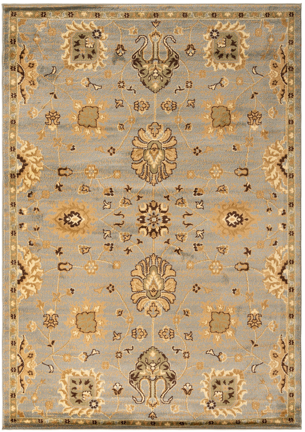 Rechteck Teppich Hadorn Limited Edition in Hellblau von Hadorn™ - Lifestyle Image