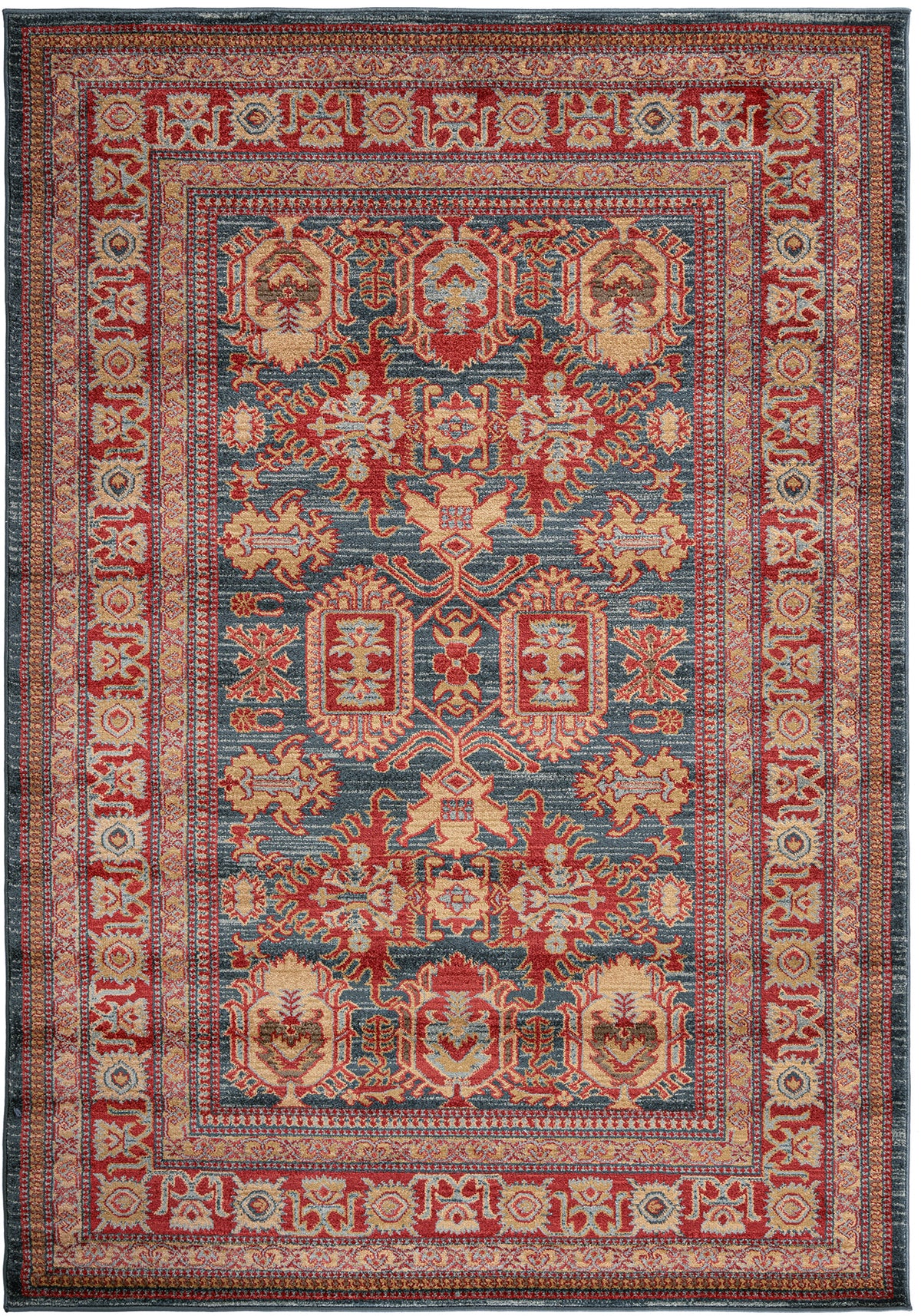 Rechteck Teppich Hadorn Limited Edition in Rot von Hadorn™ - Lifestyle Image