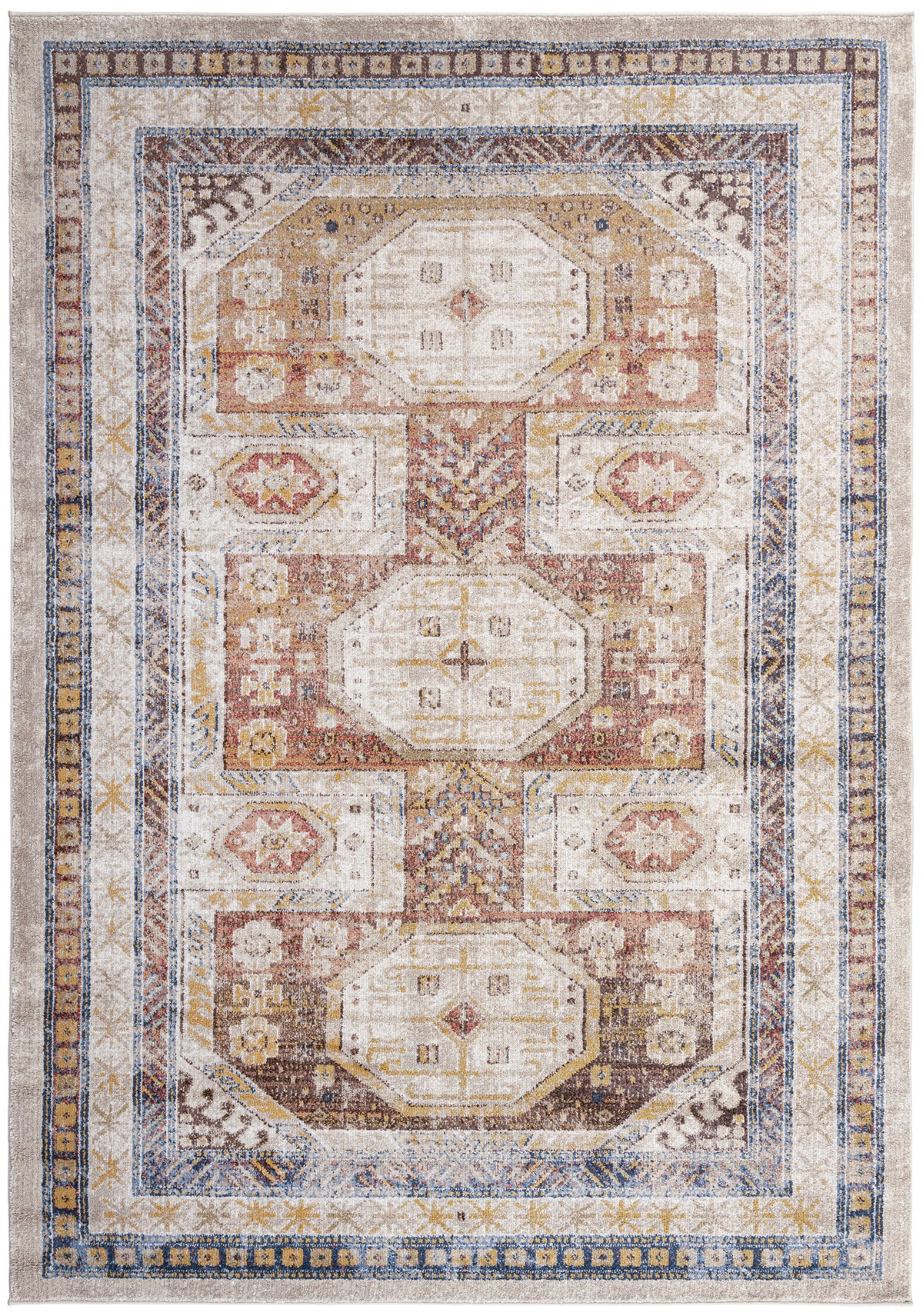 Rechteck Teppich Hadorn Limited Edition in Beige von Hadorn™ - Lifestyle Image