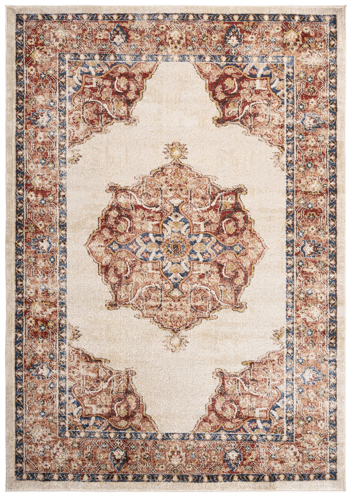 Rechteck Teppich Hadorn Limited Edition in Beige von Hadorn™ - Lifestyle Image