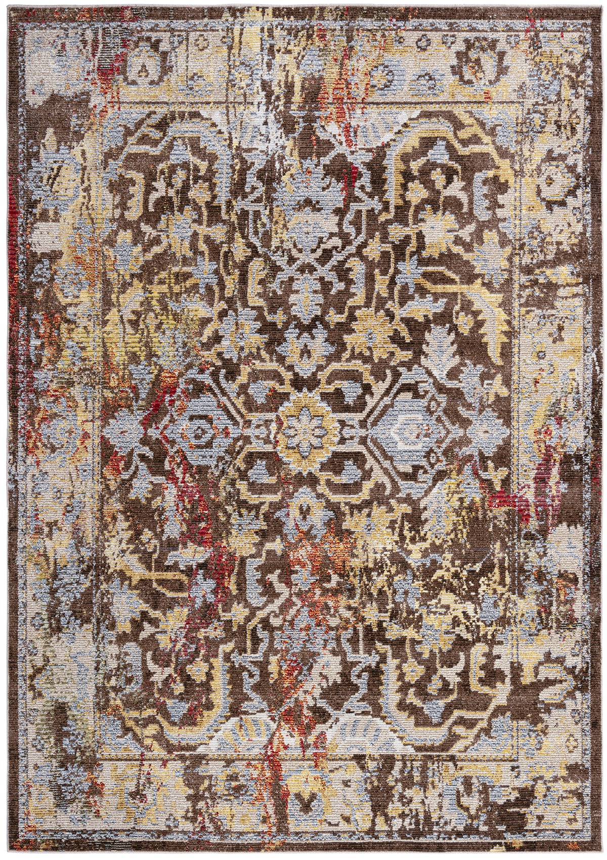 Rechteck Teppich Hadorn Limited Edition in Braun von Hadorn™ - Lifestyle Image
