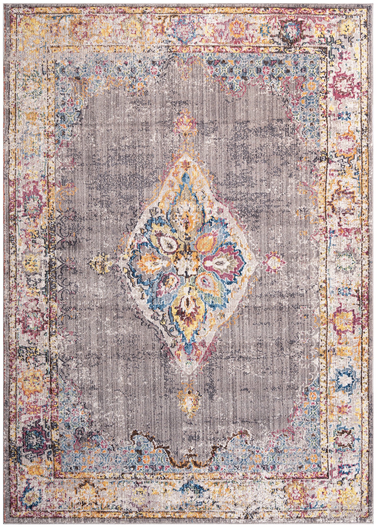 Rechteck Teppich Hadorn Limited Edition in Grau von Hadorn™ - Lifestyle Image