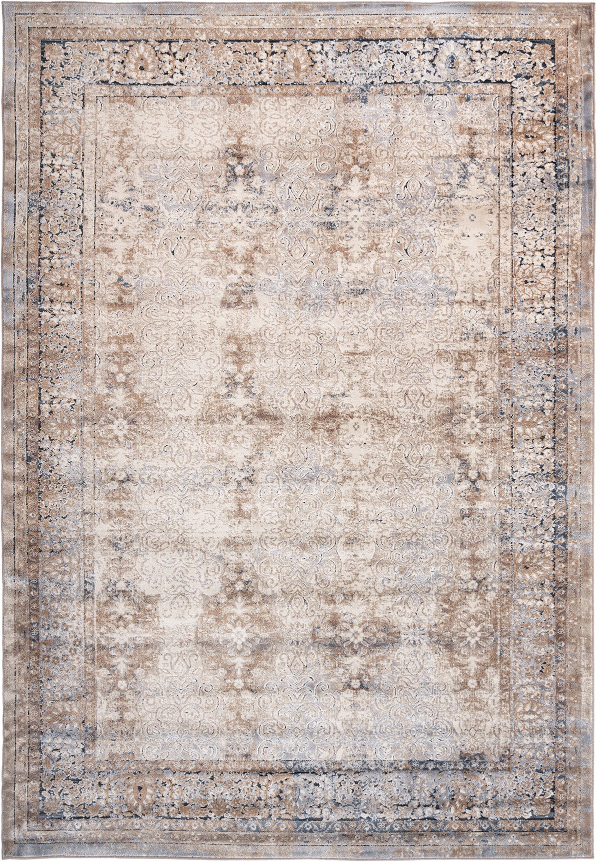 Rechteck Teppich Hadorn Limited Edition in Beige von Hadorn™ - Lifestyle Image