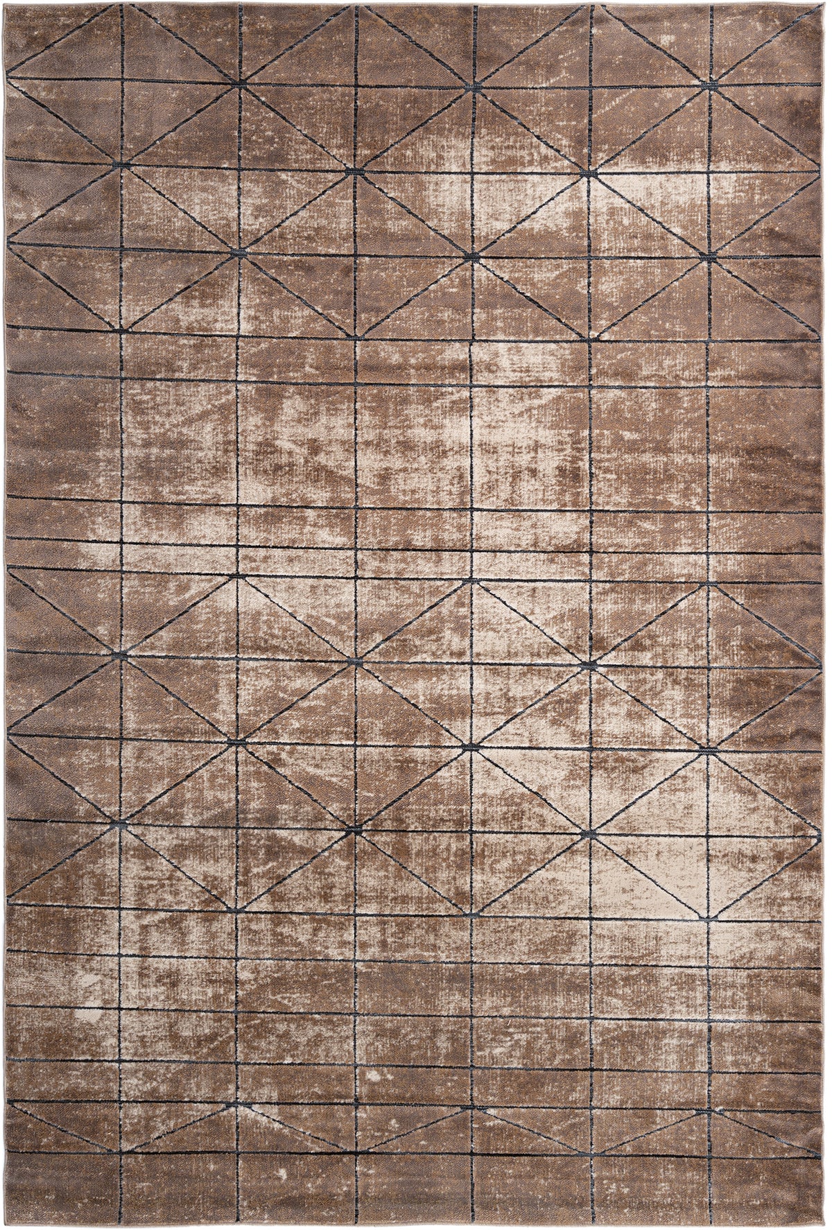 Rechteck Teppich Hadorn Limited Edition in Braun von Hadorn™ - Lifestyle Image