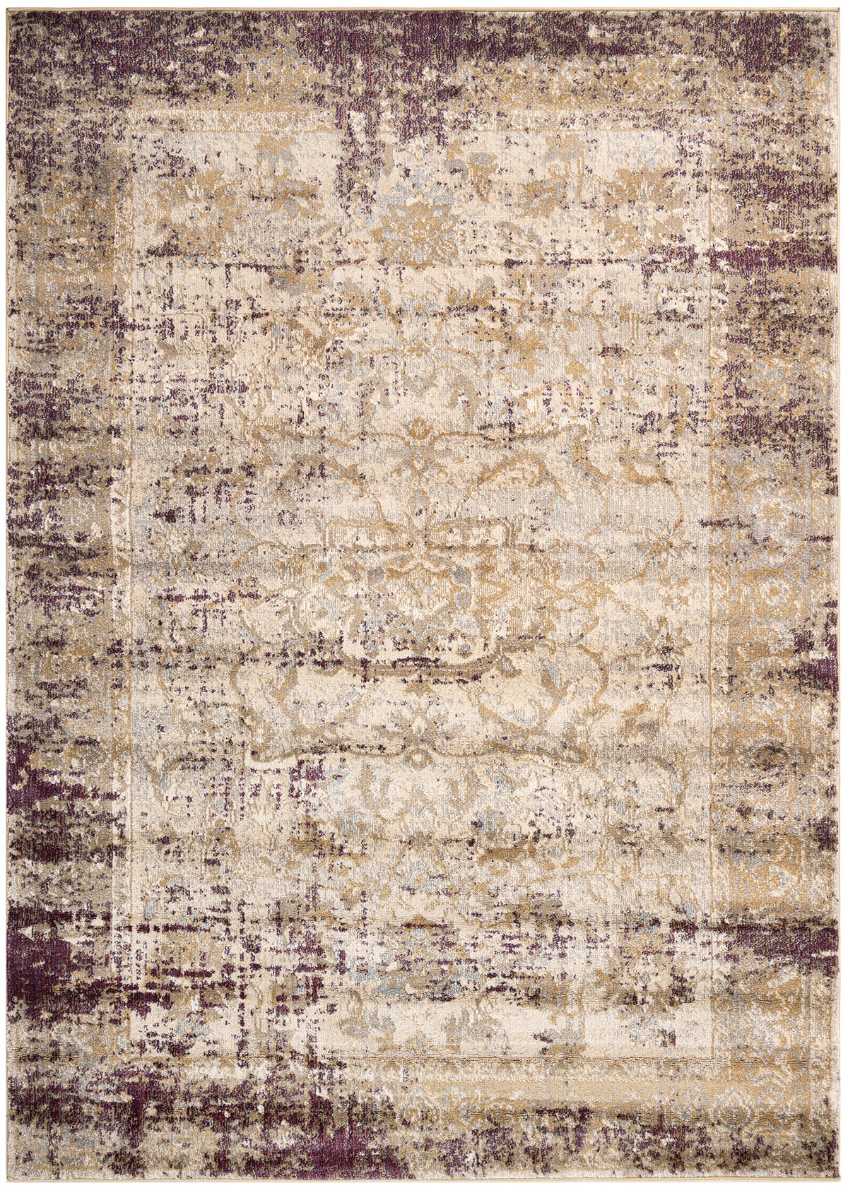Rechteck Teppich Hadorn Limited Edition in Creme von Hadorn™ - Lifestyle Image