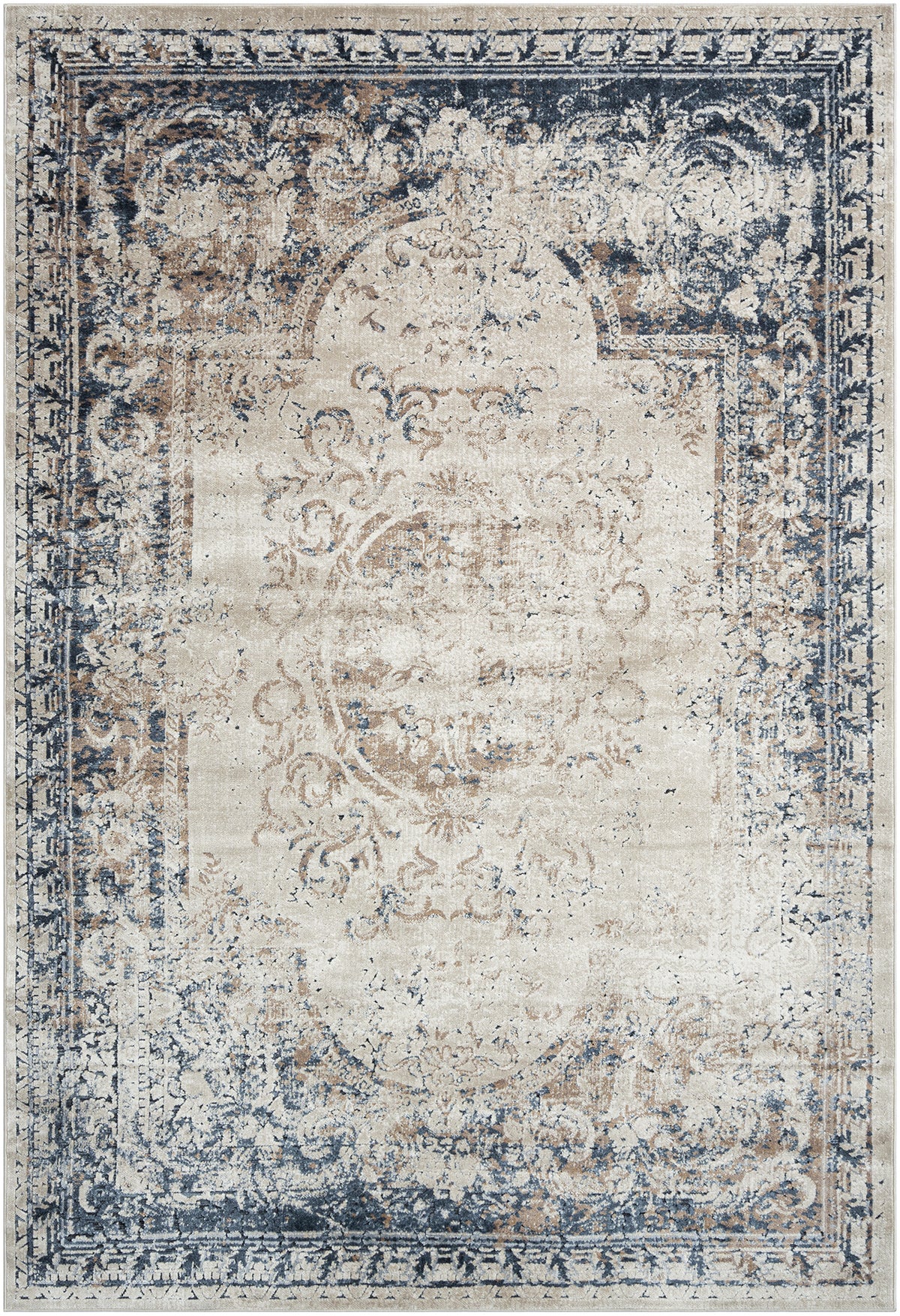 Rechteck Teppich Hadorn Limited Edition in Beige von Hadorn™ - Lifestyle Image