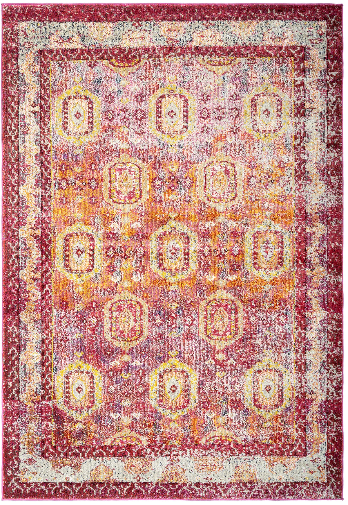 Rechteck Teppich Hadorn Limited Edition in Rot von Hadorn™ - Lifestyle Image