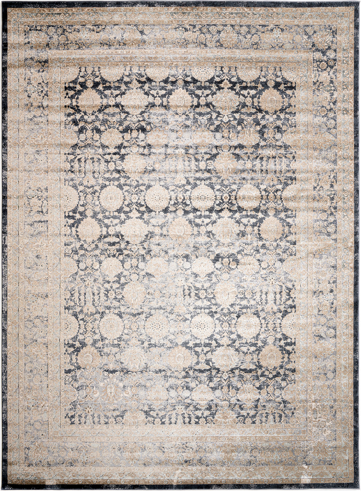 Rechteck Teppich Hadorn Limited Edition in Dunkelgrau von Hadorn™ - Lifestyle Image