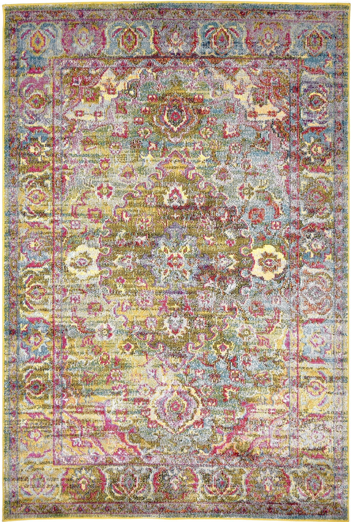 Rechteck Teppich Hadorn Limited Edition in Blau von Hadorn™ - Lifestyle Image