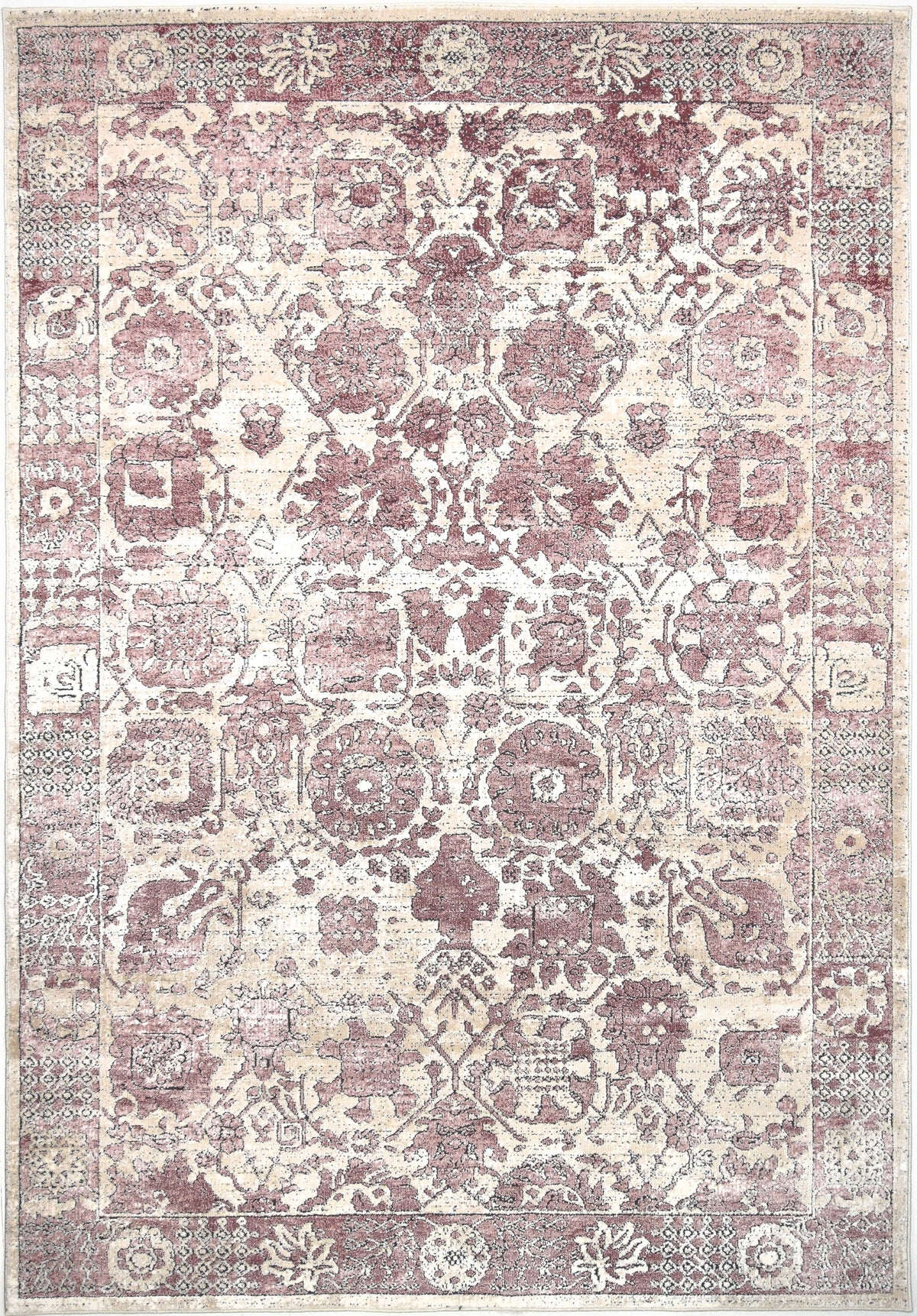 Rechteck Teppich Hadorn Limited Edition in Beige von Hadorn™ - Lifestyle Image