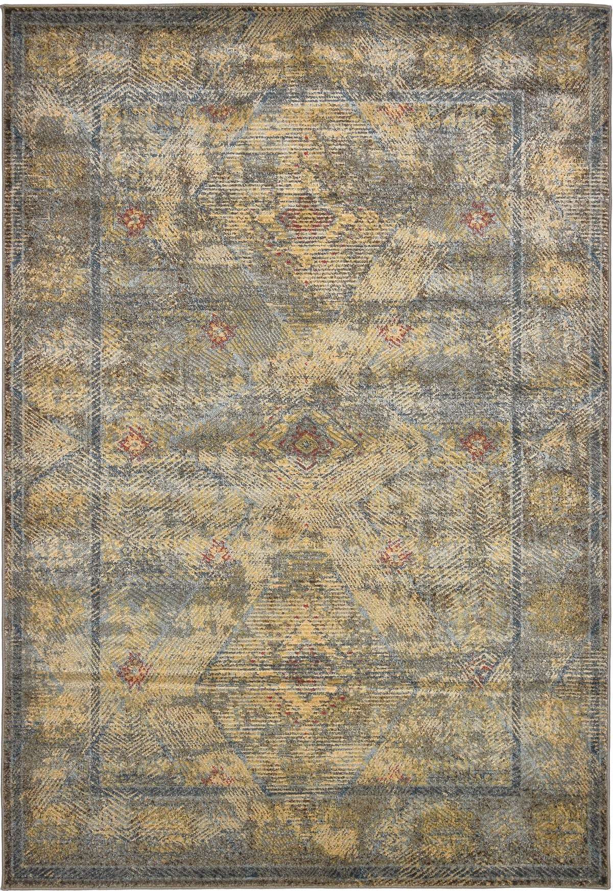 Rechteck Teppich Hadorn Limited Edition in Mehrfarbig von Hadorn™ - Lifestyle Image