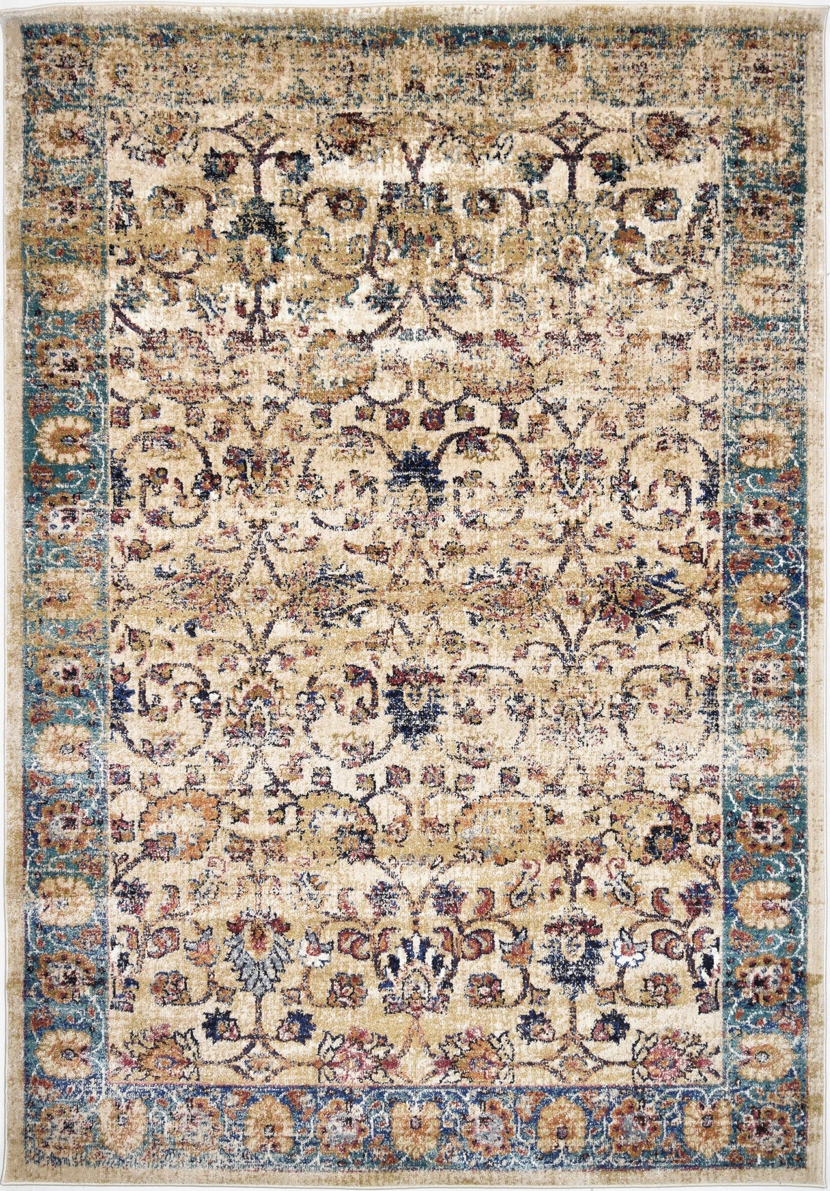 Rechteck Teppich Hadorn Limited Edition in Beige von Hadorn™ - Lifestyle Image
