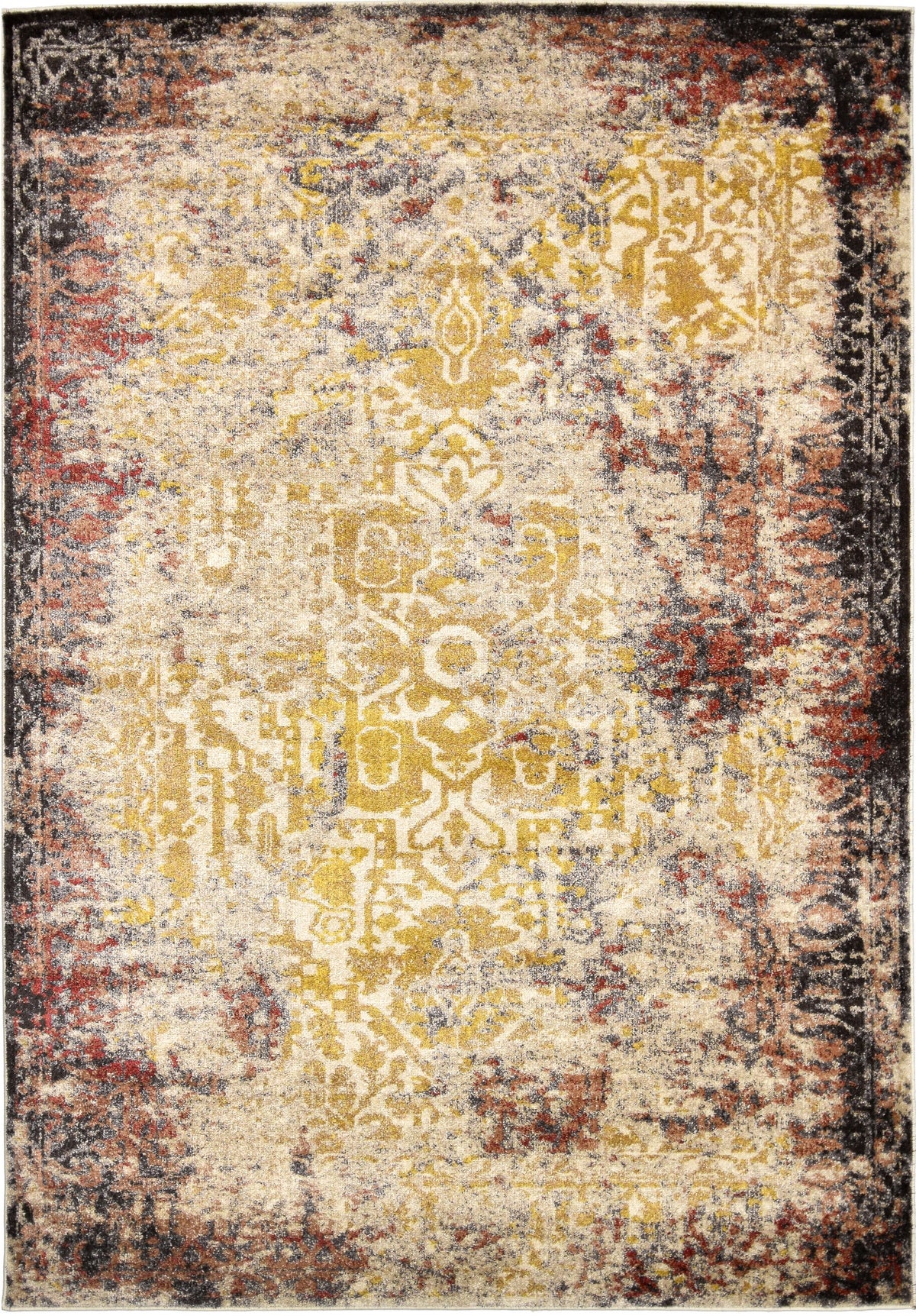 Rechteck Teppich Hadorn Limited Edition in Grau von Hadorn™ - Lifestyle Image