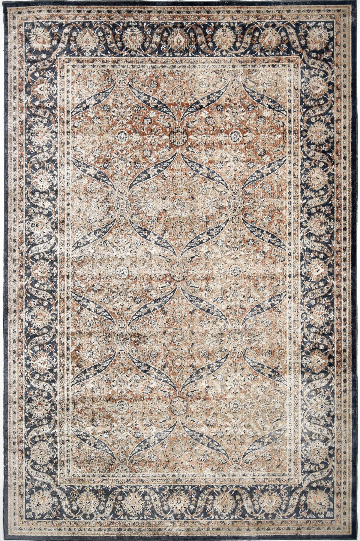Rechteck Teppich Hadorn Limited Edition in Blau von Hadorn™ - Lifestyle Image