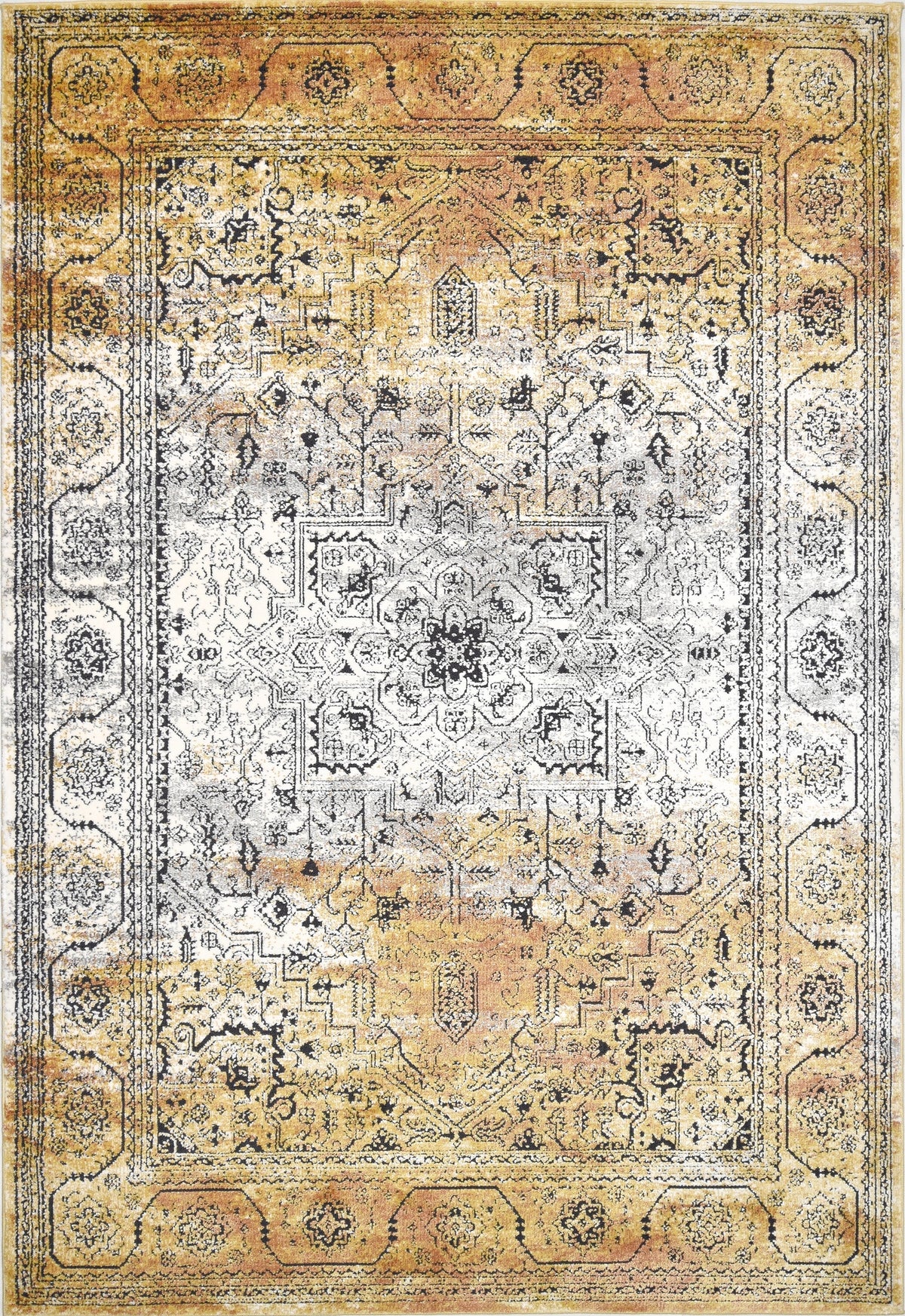 Rechteck Teppich Hadorn Limited Edition in Braun von Hadorn™ - Lifestyle Image