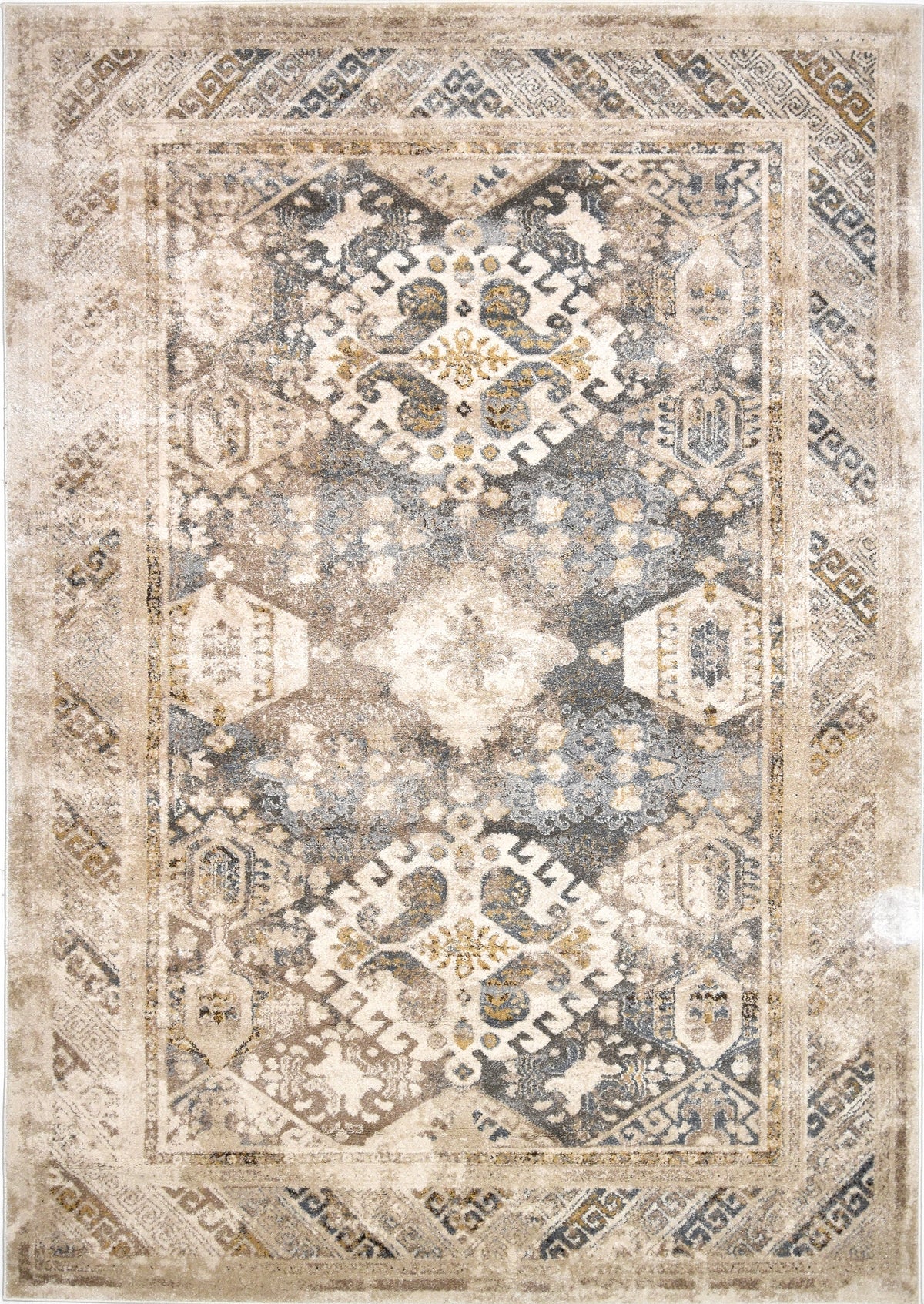 Rechteck Teppich Hadorn Limited Edition in Braun von Hadorn™ - Lifestyle Image